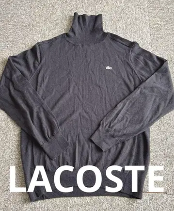 [새상품급] LACOSTE 터틀넥 스웨터
