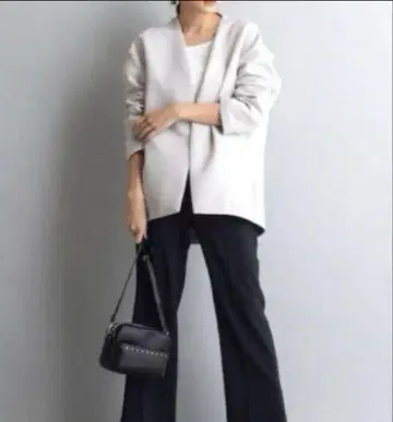 PLST 플라스테 노카라 블루종 자켓 가디건