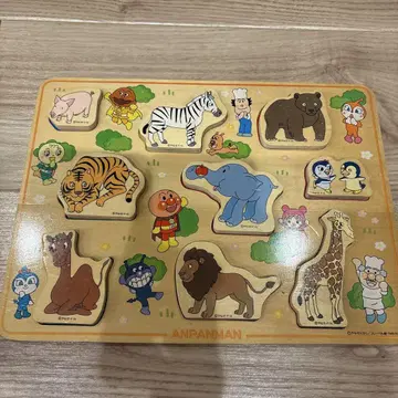 호빵맨 모양 맞추기 퍼즐 동물