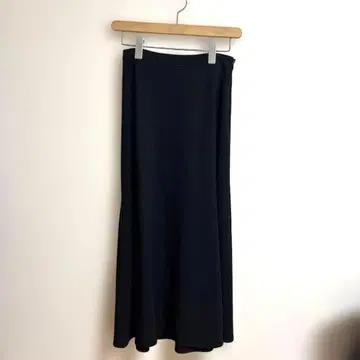 DES PRES 플레어 스커트 블랙