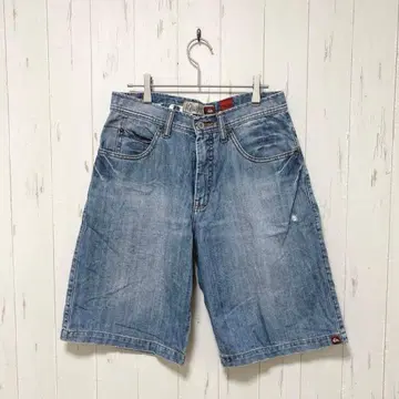 Y28 QUIKSILVER RELAXED 데님 숏팬츠 30인치