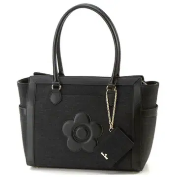 컨디션 최상 MARY QUANT 블랙 토트백