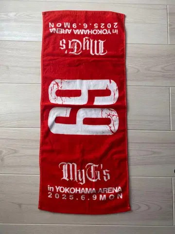 AK-69 라이브 타월 요코하마 아레나