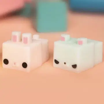 모니마루즈 사각 토끼 북극곰 세트 moni moni ANIMALS