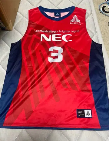 NEC 레드 로케츠 유니폼 사이즈 M