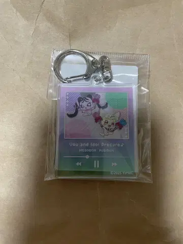 너와 아이돌 프리큐어 이온시네마 오리지널 재생 화면풍 아크릴 키링