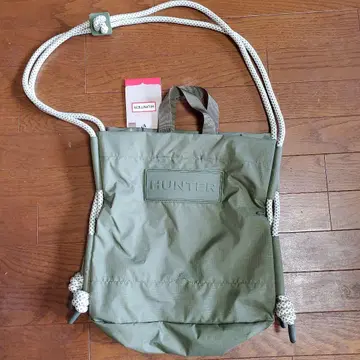 HUNTER 올리브 그린 숄더백