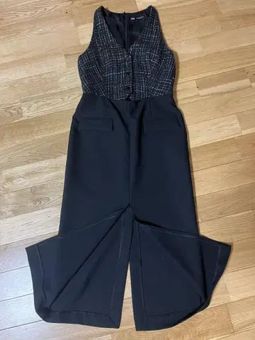 ZARA 슬리브리스 원피스 블랙