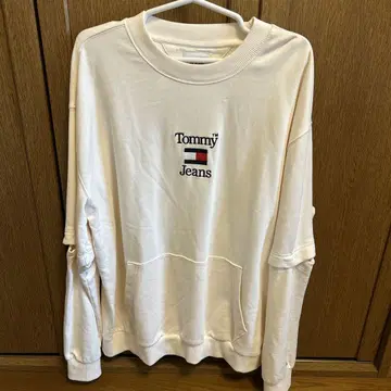 Tommy Jeans XL 화이트 트레이닝복