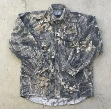 80-90s USATE MOSSY OAK 리얼트리 셔츠