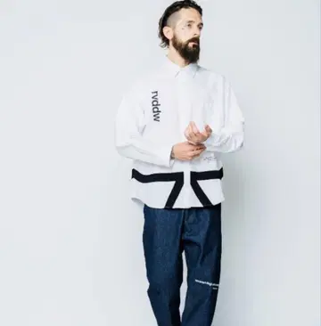 새상품 REVERSAL BIG SILHOUETTE OBI SHIRTS