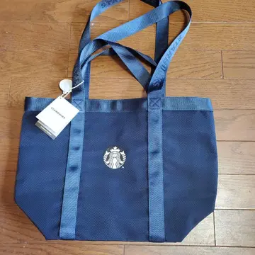 Starbucks 네이비 토트백