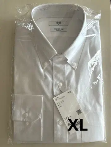 유니클로 슈퍼 논아이론 슬림핏 셔츠