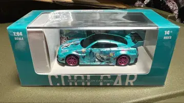 1/64 COOLCAR 닛산 GT-R 하츠네 미쿠 피규어 포함 이타샤