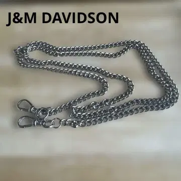 J&M DAVIDSON 숄더백의 실버 체인
