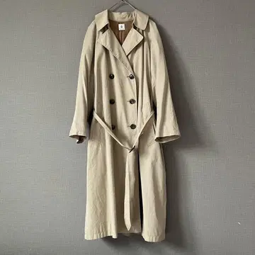 6(ROKU) LONG TRENCH COAT 트렌치코트 베이지 36