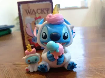 [새상품] 스티치 스크럼프 유니콘 커플 피규어 세트 할로윈