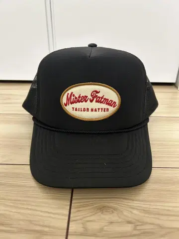 Mr.FATMAN MESH CAP 블랙 OTTO제