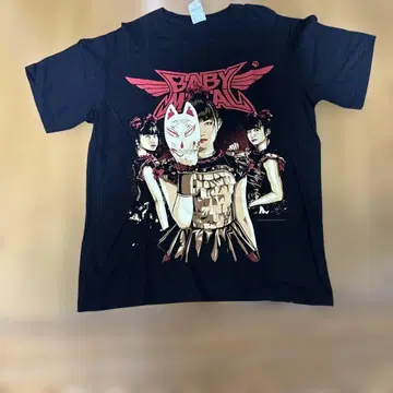 BABYMETAL 블랙 T셔츠 L 사이즈