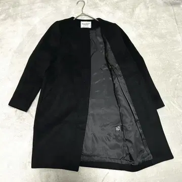 MUSE 뮤즈 두지엠 클라세 노카라 코트 블랙 히요쿠 36