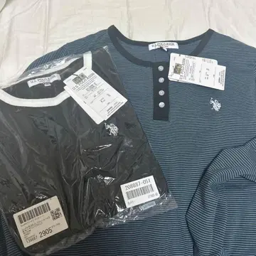 U.S. POLO ASSN. 긴팔 T셔츠 세트 M 프리 사이즈 새상품
