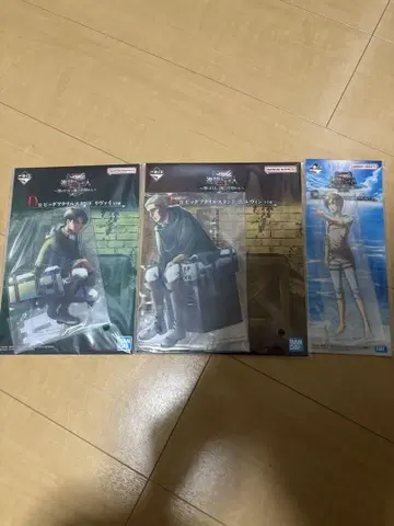 진격의 거인 제일복권 C상 D상 E상 빅 아크릴 스탠드