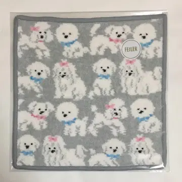 페이러 손수건 모후모후 완찬 실버 그레이