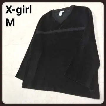 엑스걸 리브 탑 M 롱티 X-girl