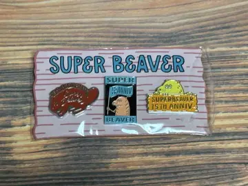 SUPER BEAVER 15주년 핀 배지 세트