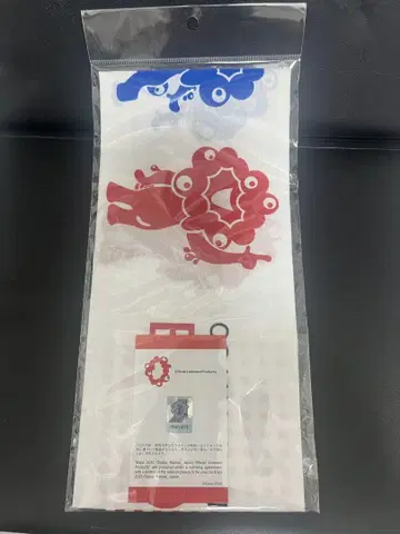 먀쿠먀쿠 수건 콩 무늬 간사이 박람회