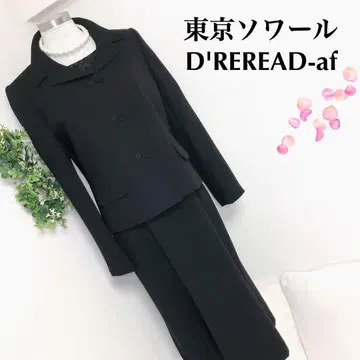 도쿄 소와르 D'REREAD-af 블랙 포멀 수트