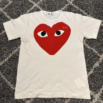 PLAY RED HEART T-SHIRT S