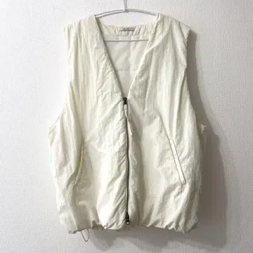 니코앤드 경량 베스트 아이보리