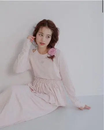 JUMELLE 핑크 프리 스타일 상의