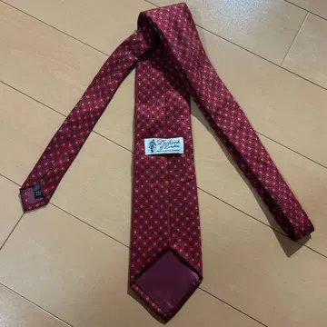 Dickens of London 기하학 패턴 넥타이
