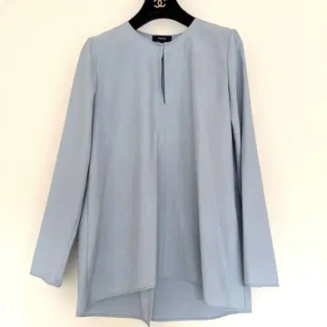 Theory 라이트 블루 긴팔 셔츠 S