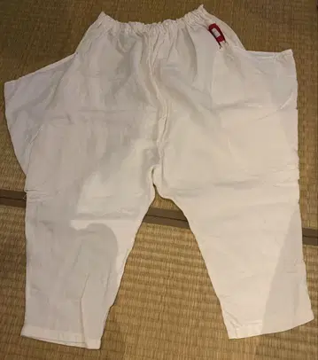 화이트 사루엘 팬츠 인기 작가 린넨