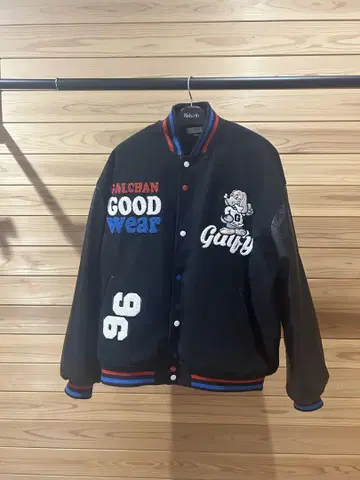 GALFY CRUCH BRAND 바시티 자켓 중형견