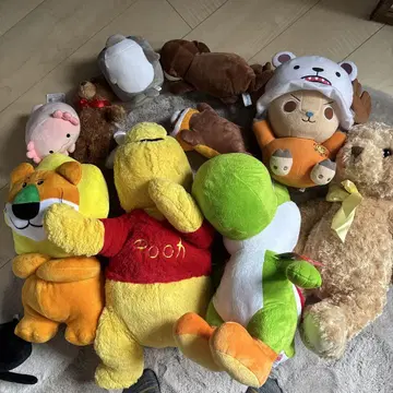 봉제 인형 세트 다양한 캐릭터
