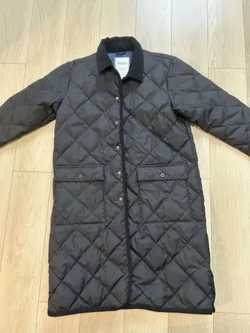 TAION CITY LINE 퀼팅 자켓 블랙