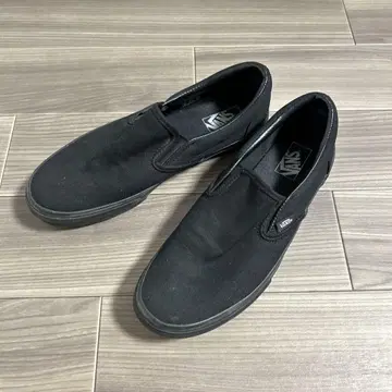VANS 반스 슬립온 올 블랙 V98CLA 27.5