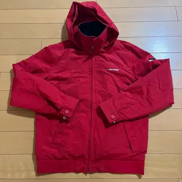 새상품급 TOMMY HILFIGER 블루종 후드 내장