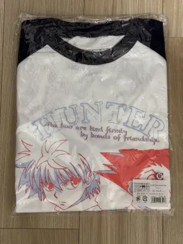 [ 미사용 ] HUNTER x HUNTER T셔츠 L 사이즈 JF2015