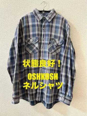 OshKosh B'gosh 오슈코슈 플란넬 셔츠 90s 00s