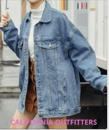 새상품 CALIFORNIA OUTFITTERS 오버 데님 자켓 S