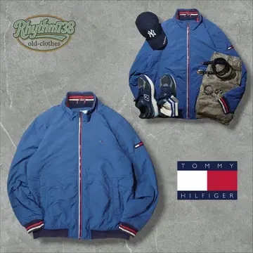 TOMMY HILFIGER DENIM 트리콜로르 패딩 자켓