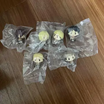 진격의 거인 제일복권 쵸코놋코 피규어 6종류 컴플리트