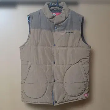 Dickies XL 다운 베스트 베이지 디키즈