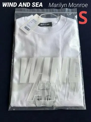 WIND AND SEA Marilyn Monroe 티셔츠 화이트