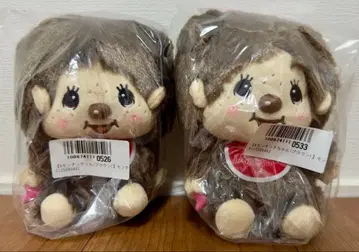 몬치치 포동포동 손인형 봉제 인형 2개